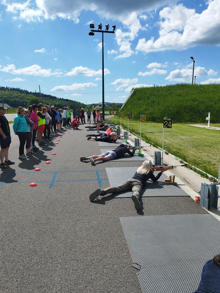 Initiation Biathlon ESF des Plans d'Hotonnes
