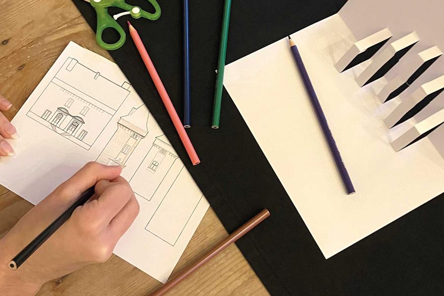 Atelier famille au Château d'Aubenas : 