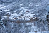 Colmars les Alpes hiver