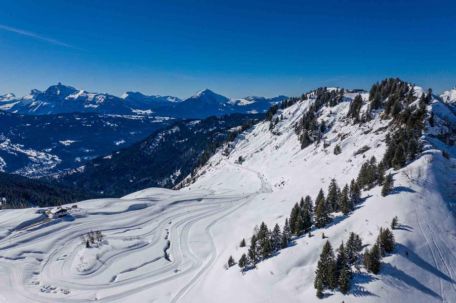 Piste verte Le lac, petite boucle du lac et îlot du lac_Verchaix