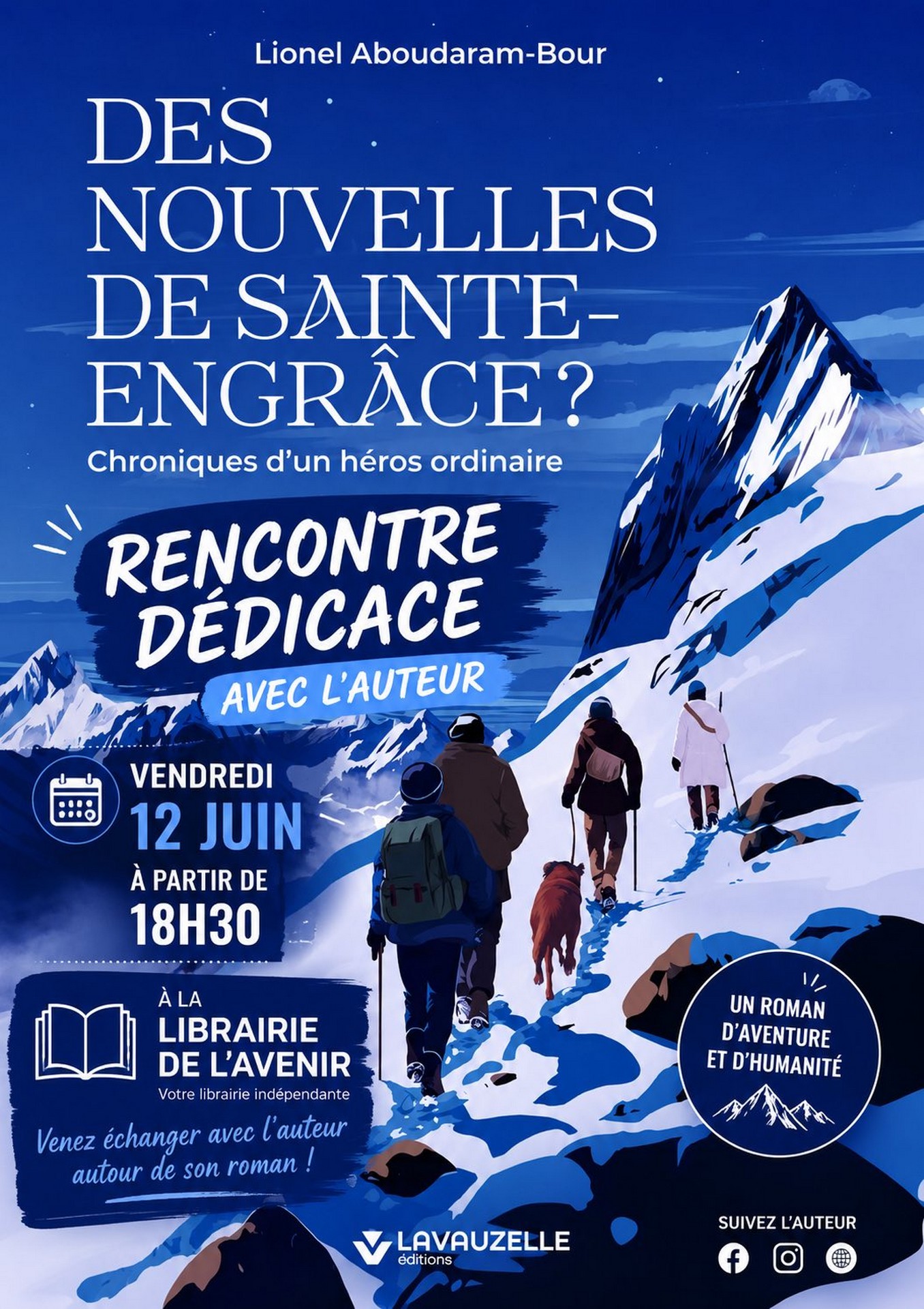 Rencontre dédicace : Lionel Aboudaram Bour