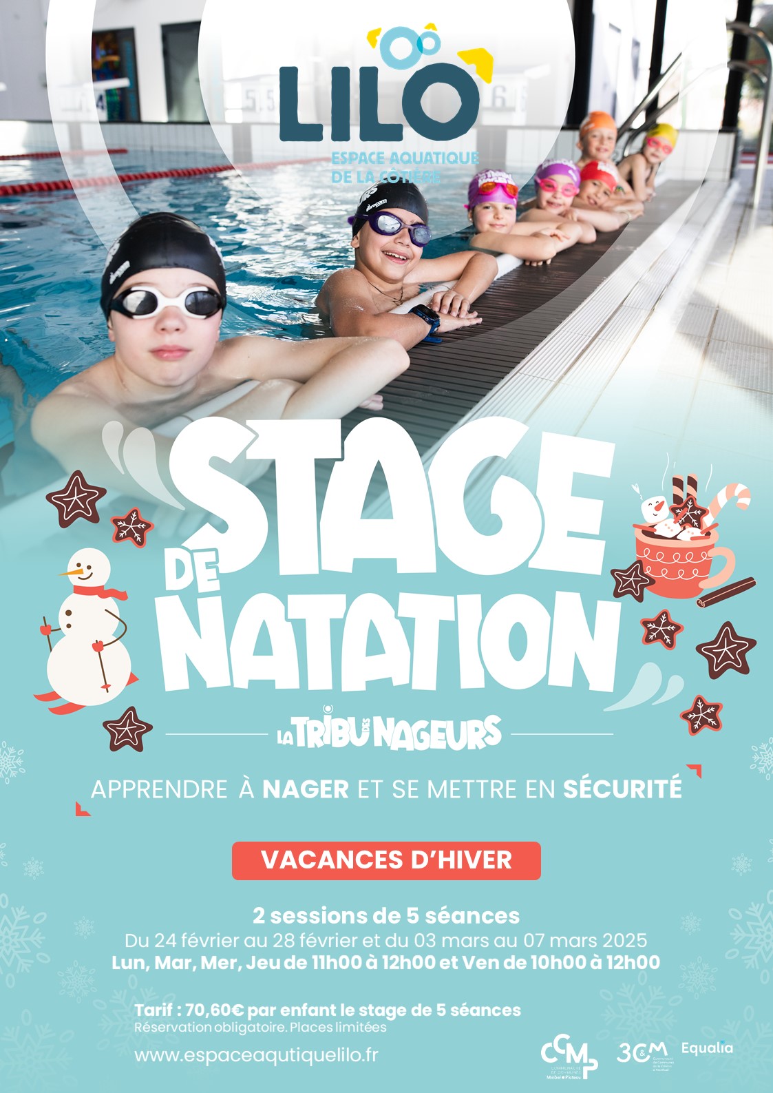 Stage de natation avec la "Tribu des Nageurs" à LILO_Saint-Maurice-de-Beynost