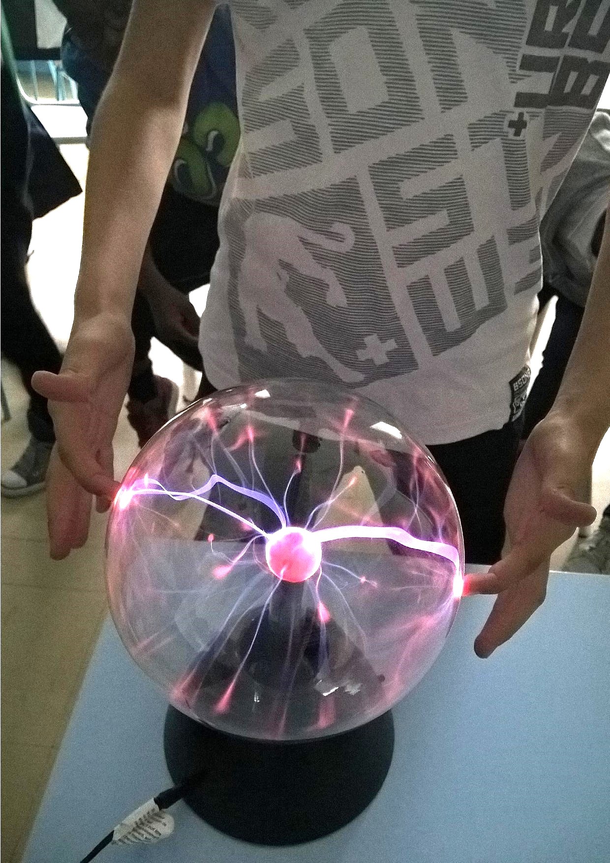 Visite flash et atelier autour de l'électricité statique