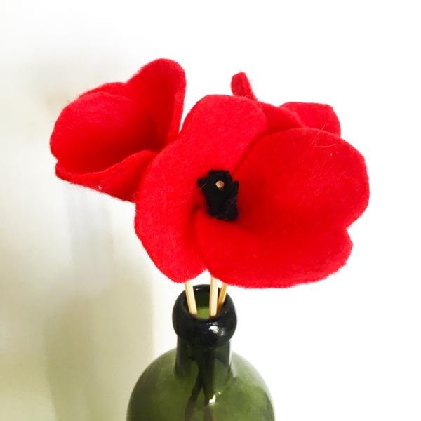 Bouquet de fleurs en feutrine - Atelier Juniors dès 7 ans et Adultes