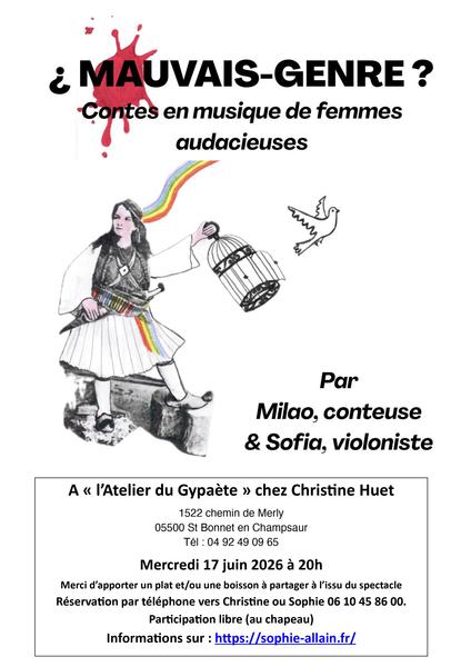Mauvais-Genre - Contes en musique de femmes audacieuses