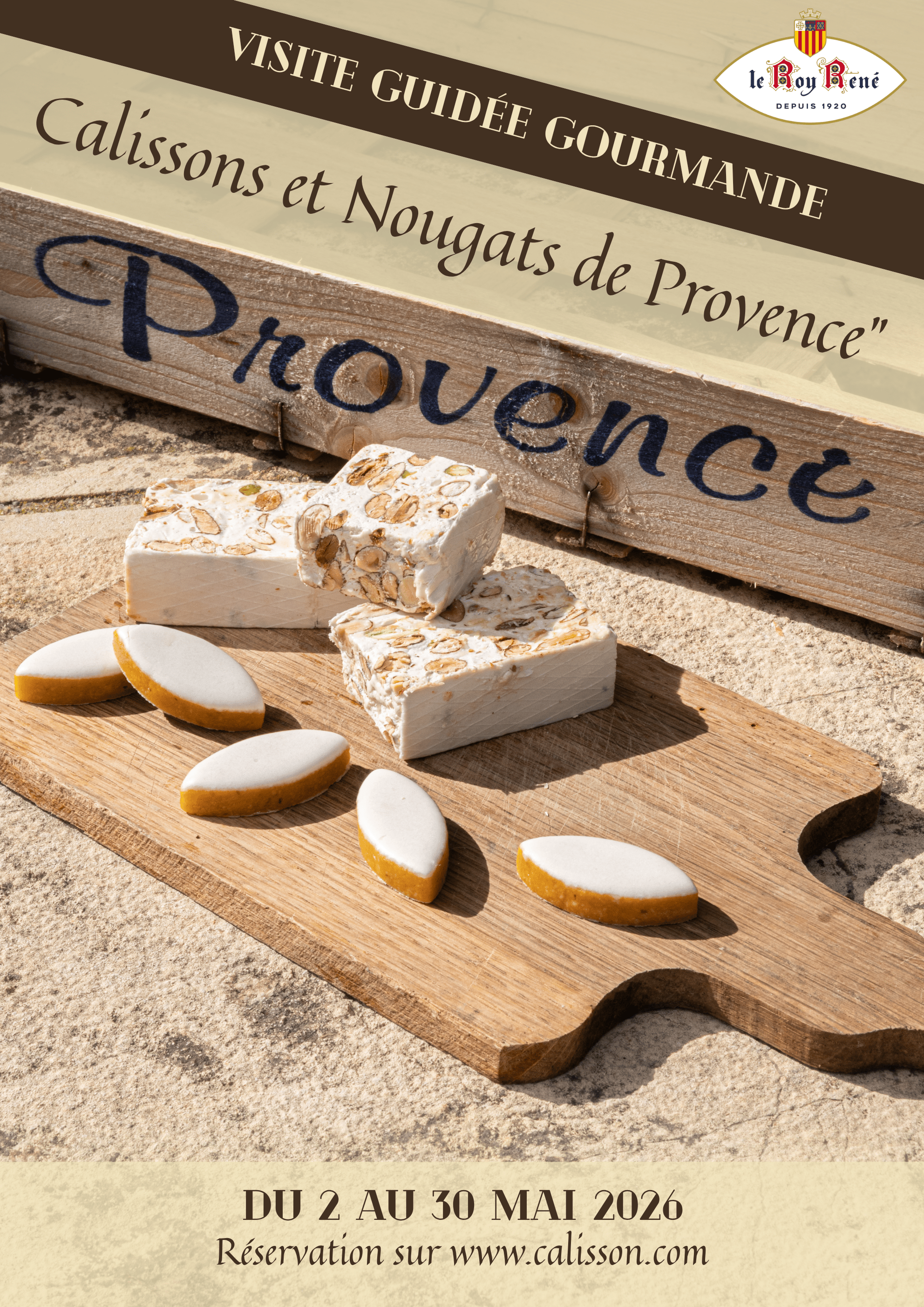 Visite guidée gourmande : "Calissons et nougats de Provence"
