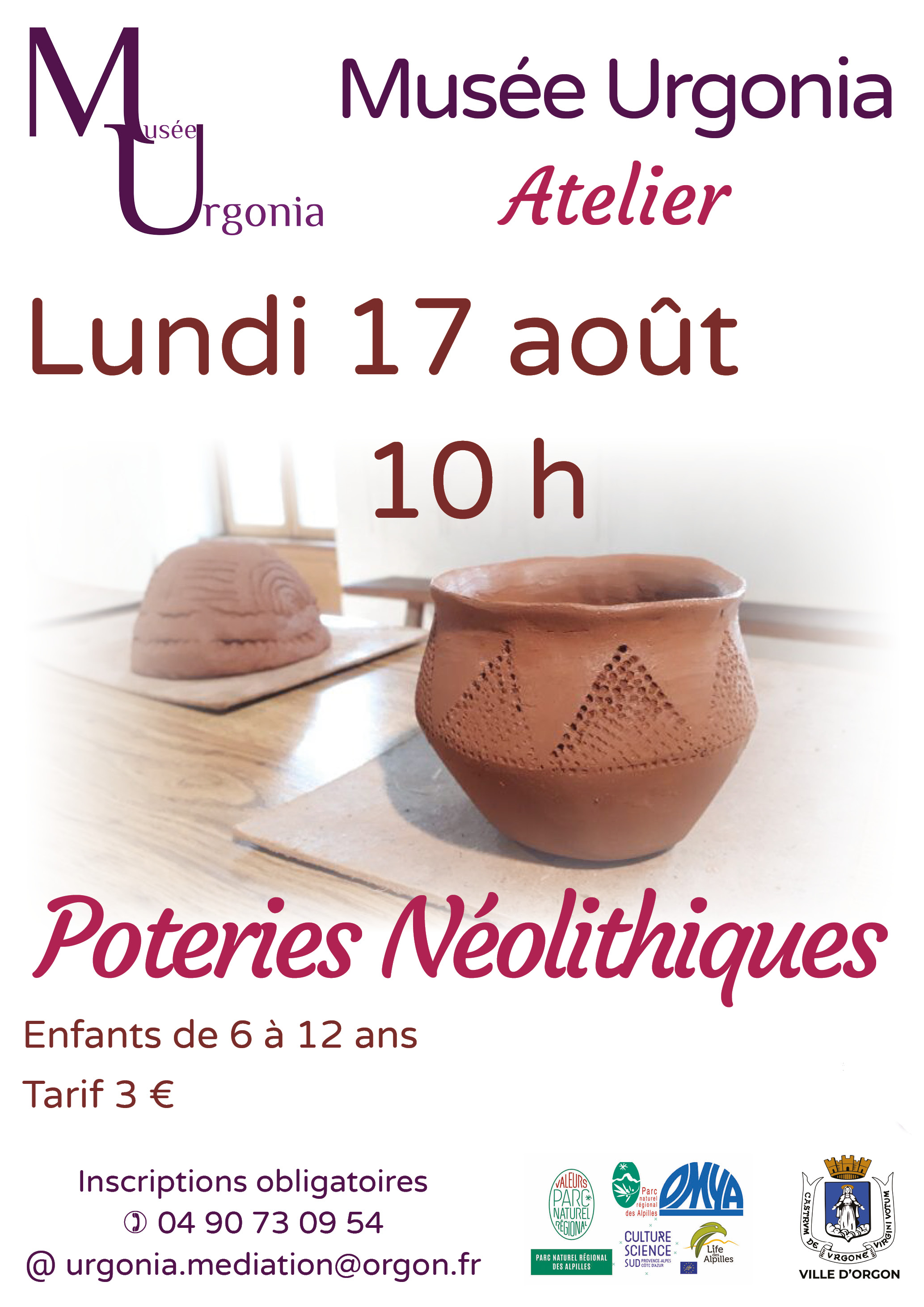 Atelier "Poterie Néolithique"