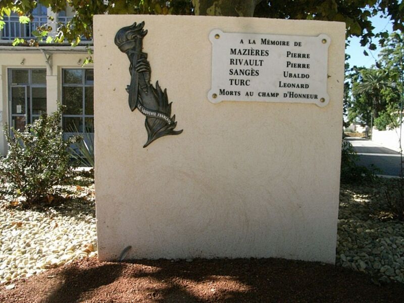 Chemin de la Mémoire en Méditerranée Porte des Maures