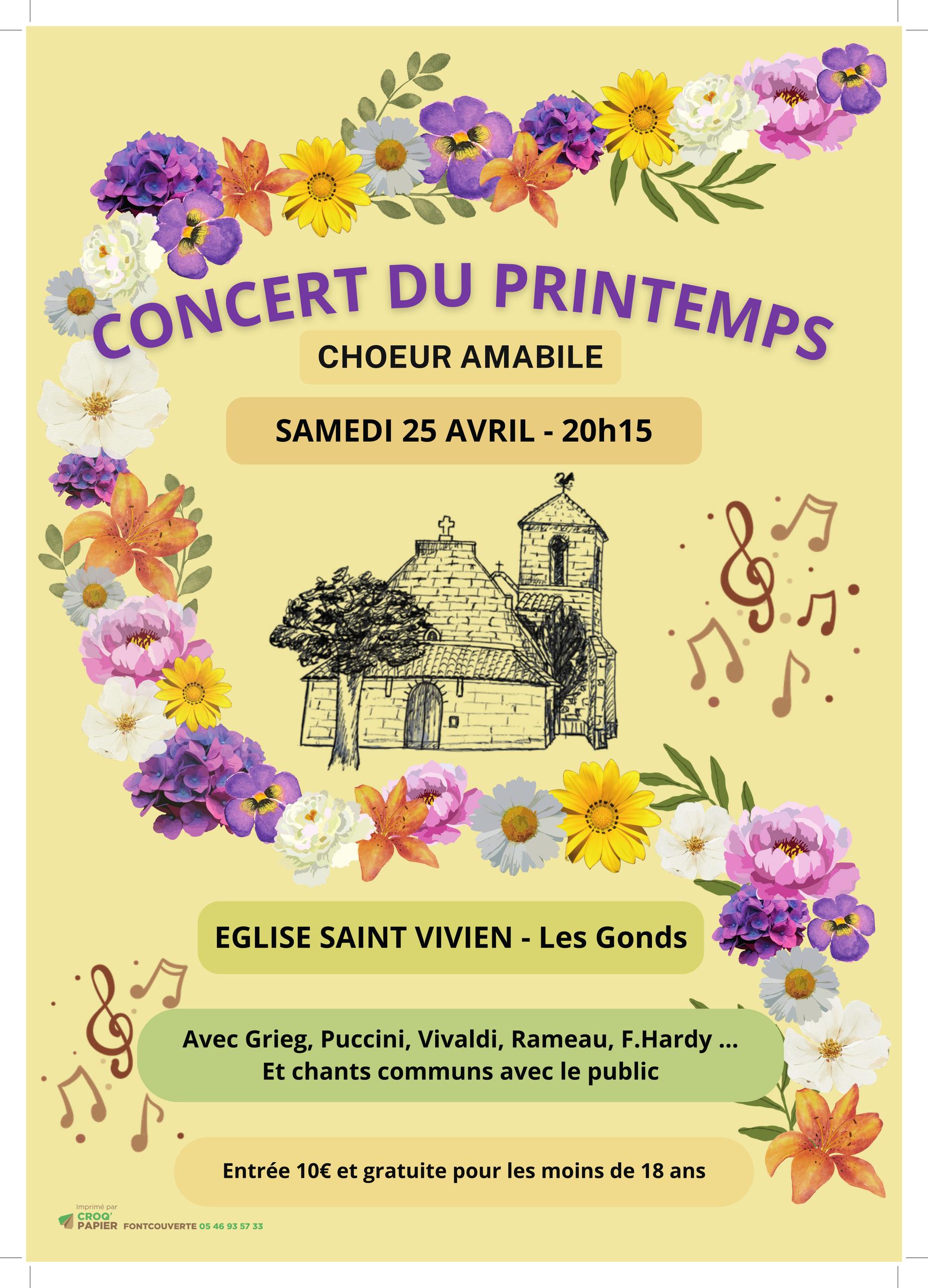 Concert du printemps