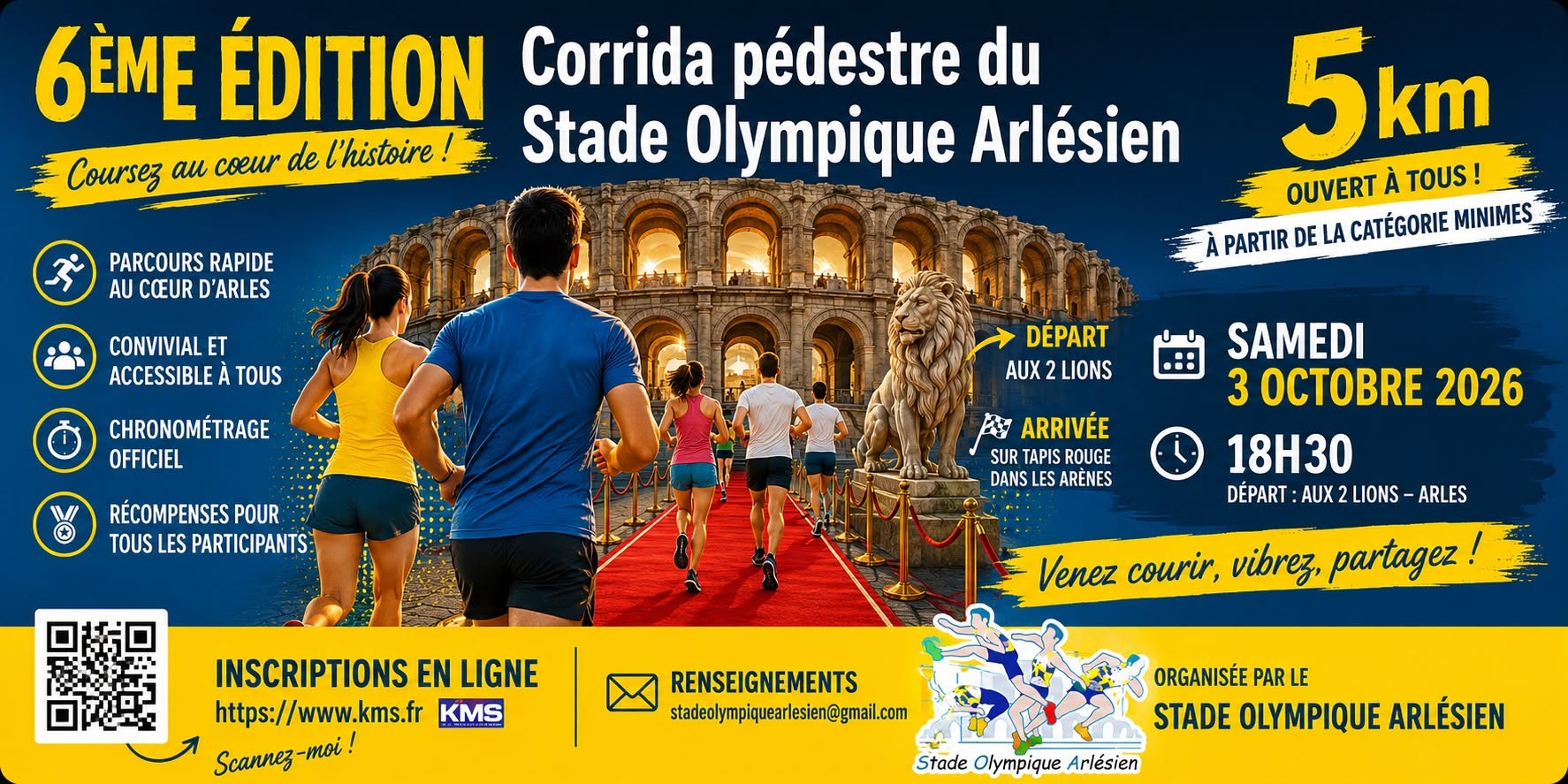 Corrida pédestre du SOA (Stade Olympique Arlésien)