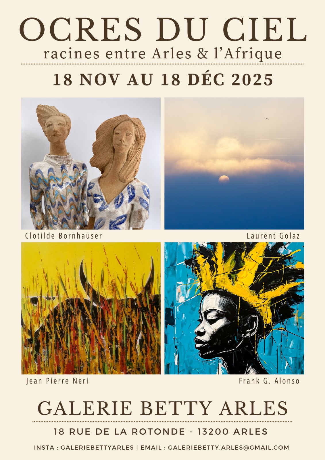 Exposition Ocres du ciel