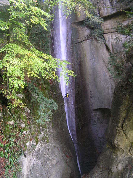 Canyoning avec un guide