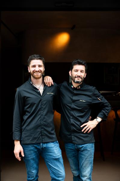le deux chef, Daniele et Carlos