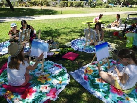Atelier Aquarelle pour Enfants en Pleine Nature