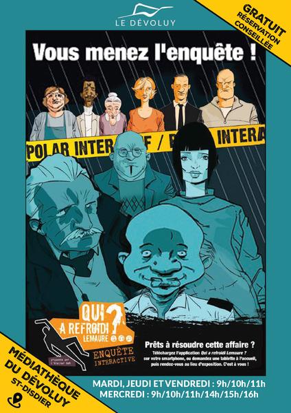 Enquête interactive - Qui a refroidi Lemaure ?_Dévoluy