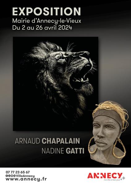 Exposition : Arnaud Chapalain et Nadine Gatti