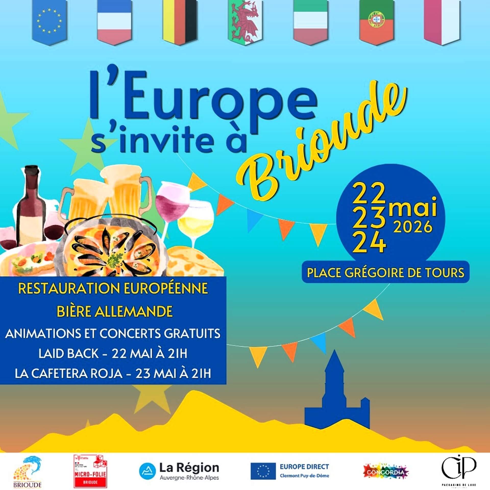 L'Europe s'invite à Brioude