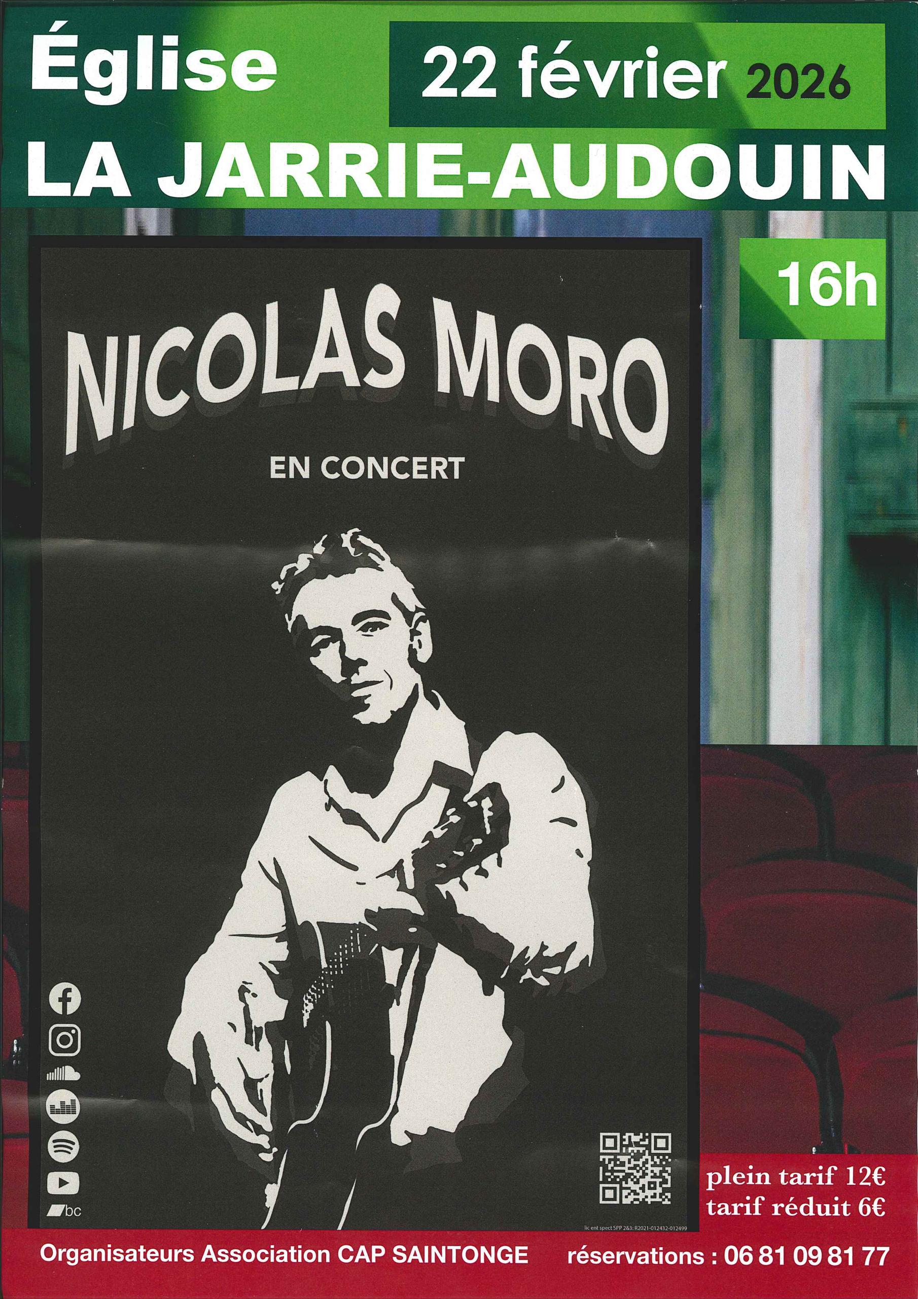 Concert - Nicolas Moro