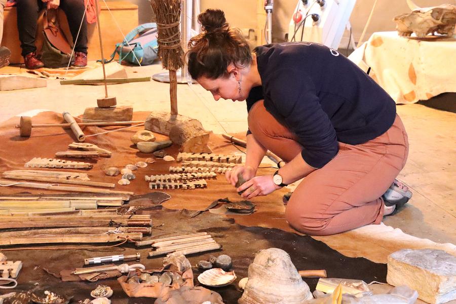 Atelier feu ©Grotte Chauvet 2 - Ardèche