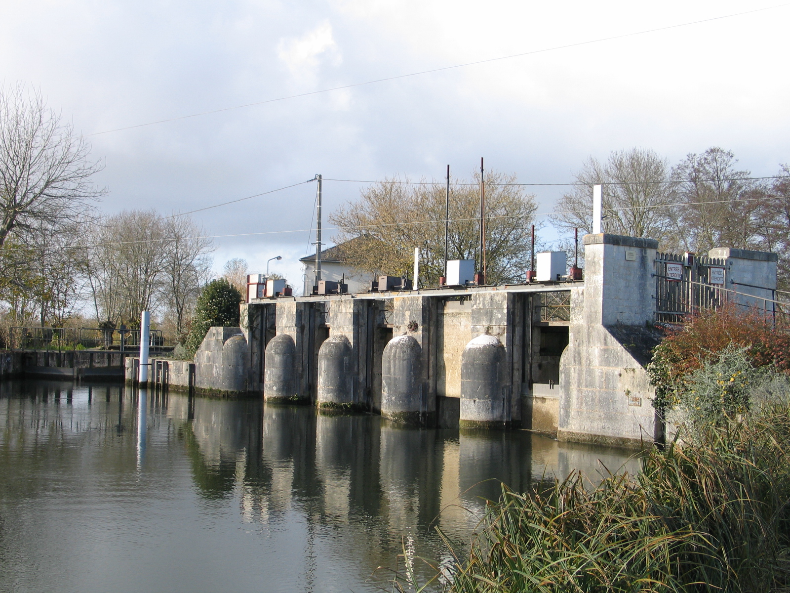 L'écluse de Bernouët