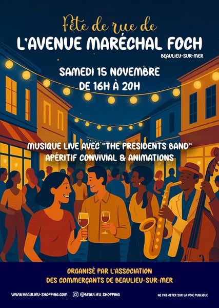 Fête de rue de l'avenue Maréchal Foch_Beaulieu-sur-Mer