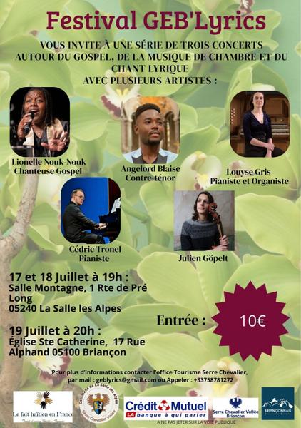 GEB'Lyrics - Concert Gospel_La Salle-les-Alpes