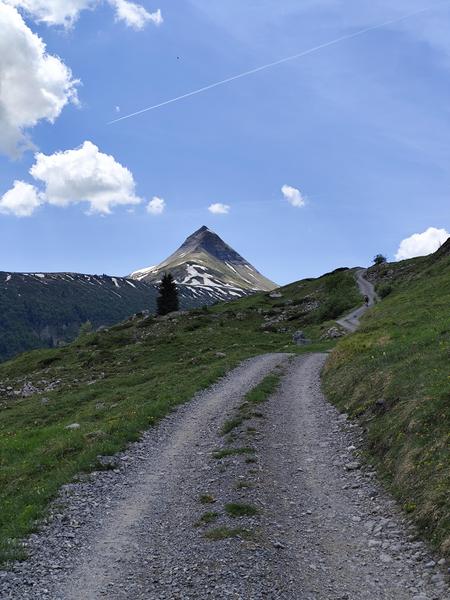 En direction des Chalets de Coeur En direction des Chalets de Coeur