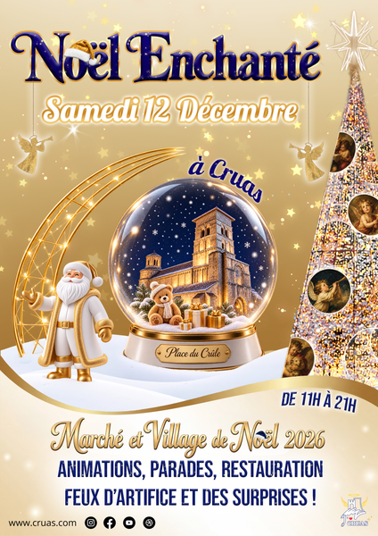 Marché de Noel Cruas 2026