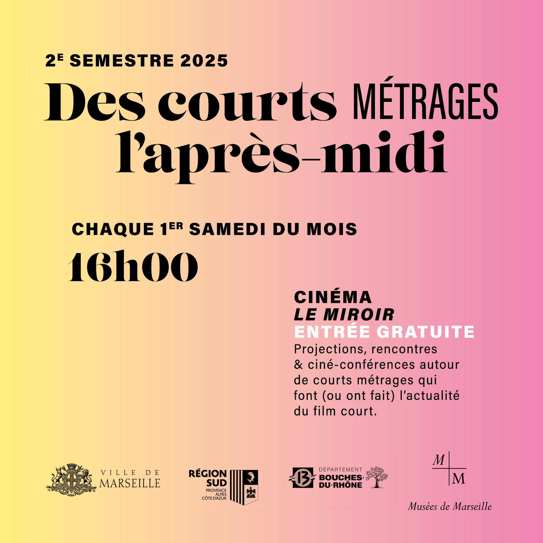 Des courts l'après-midi