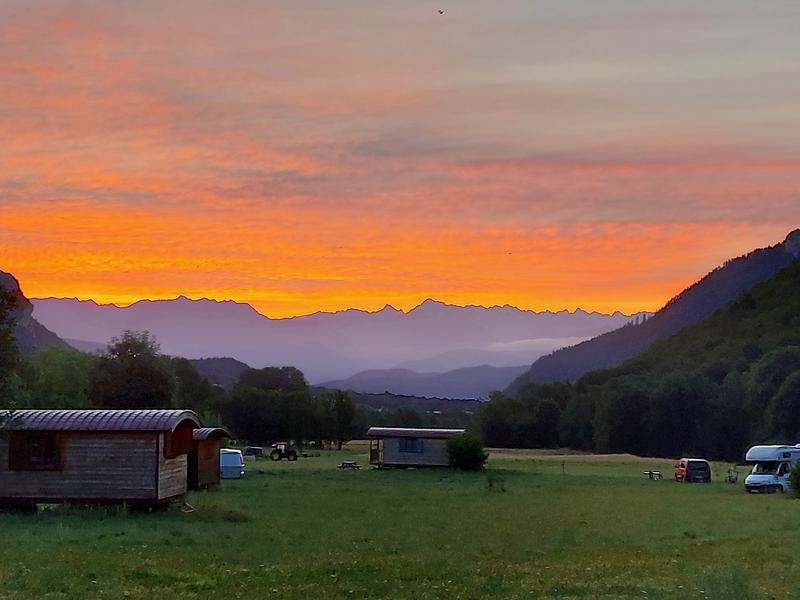 Les Roulottes - Ferme du Pas de l'Aiguille - Vercors Trièves
