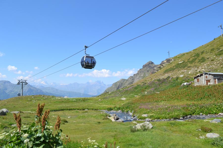 ouverture estivale de la télécabine d'Orelle