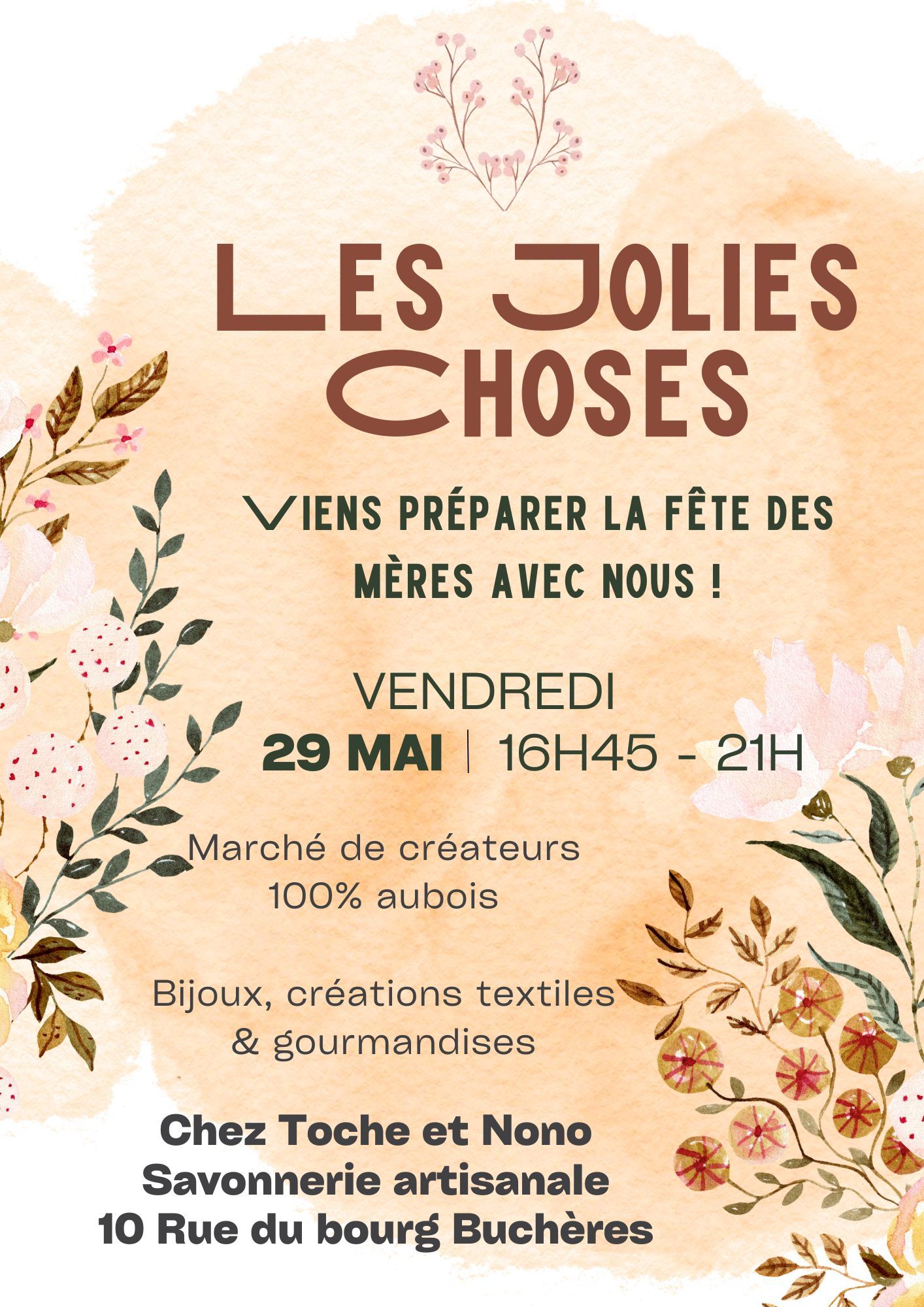 Les Jolies Choses — visuel événement