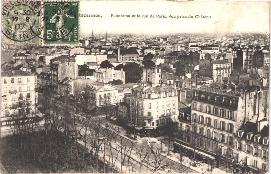 Carte postale de l'ancien Continental de Vincennes 