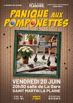 Théâtre : "Panique aux Pomponettes"_Saint-Martin-la-Plaine