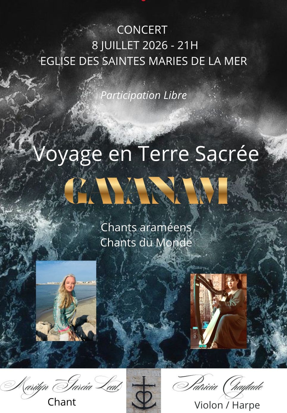 Concert à l’église – Gayanam « Voyage en Terre sacrée »