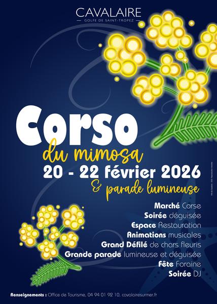 Corso du Mimosa à Cavalaire-sur-Mer