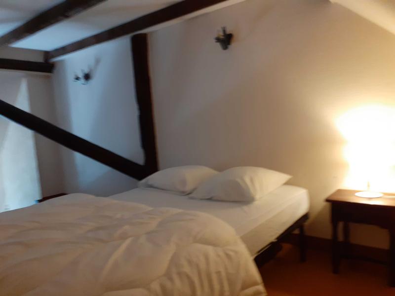 Gîte Le Génépi-Chambre 2 sur Mezzanine ouverte -Roubion-Gîtes de France des Alpes-Maritimes