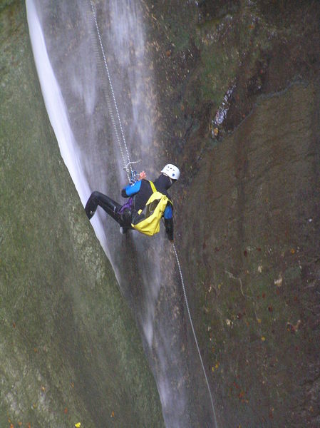 Canyoning avec un guide