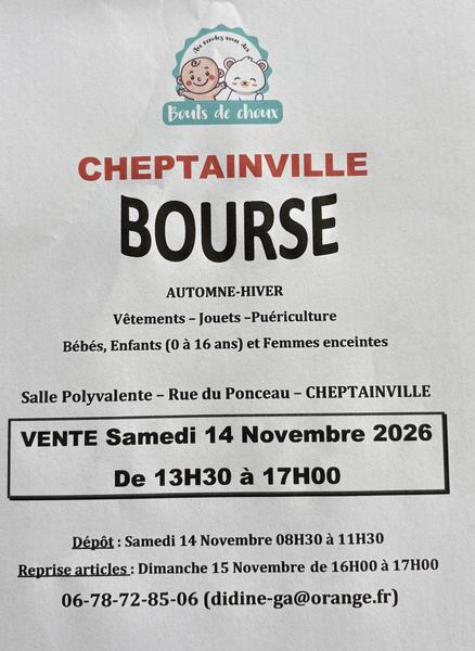 Bourse Cheptainville 