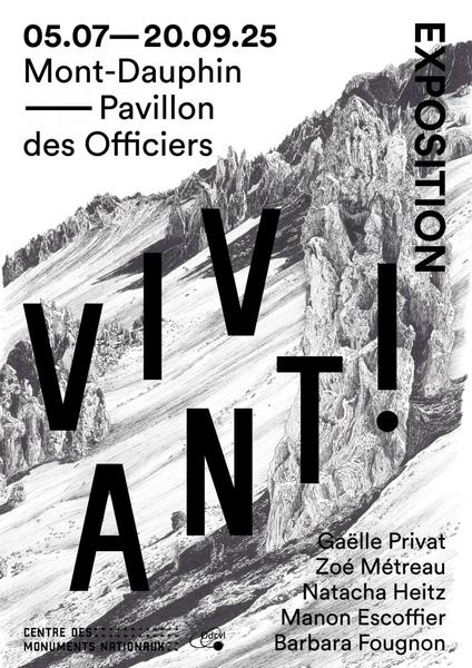 affiche - © association V I V A N T V I V A N T, l'exposition_Mont-Dauphin - © association V I V A N T