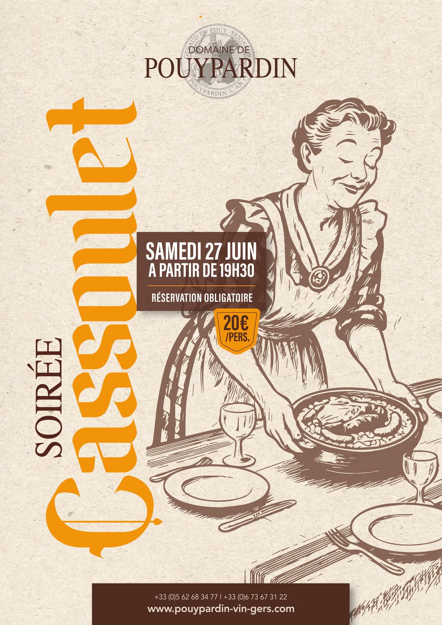 Domaine de Pouypardin - Soirée Cassoulet_Condom