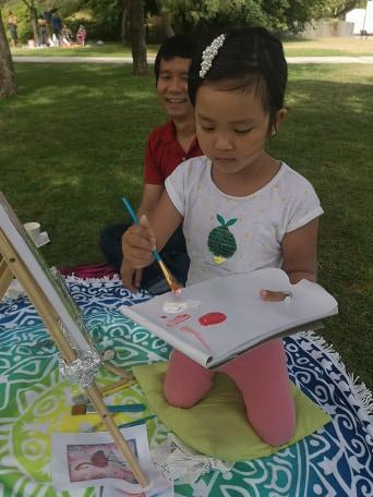 Atelier Aquarelle pour Enfants en Pleine Nature