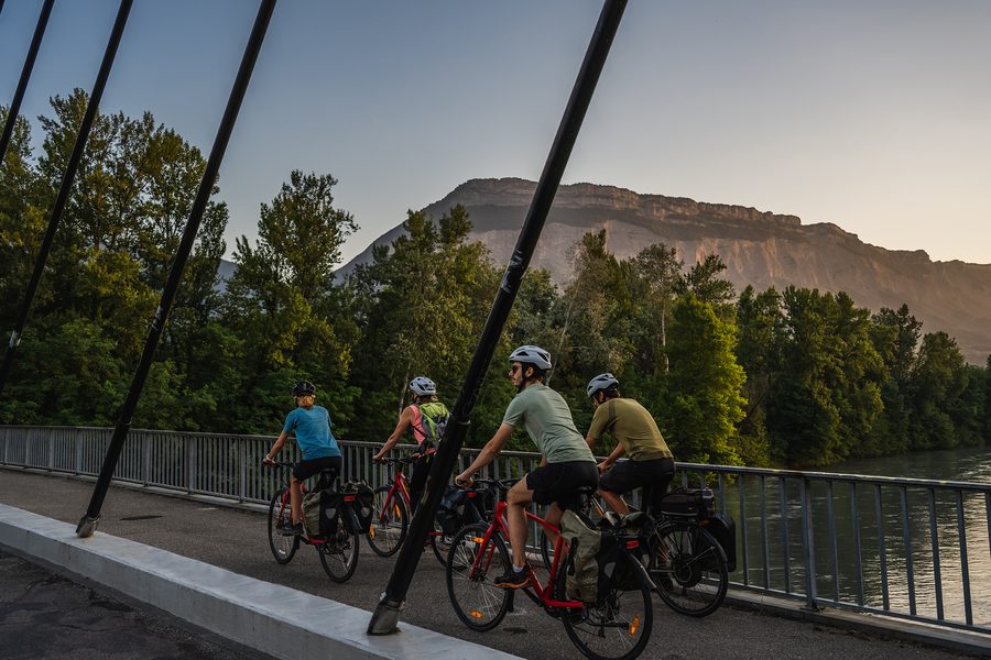 Itinéraire vélo : La Belle Via - Étape 5 - La Terrasse > Grenoble_La Terrasse
