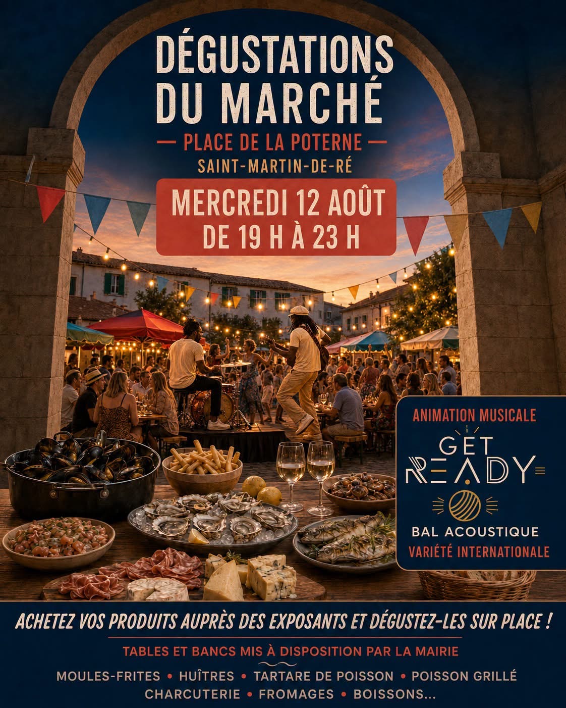 Dégustation du marché & concert