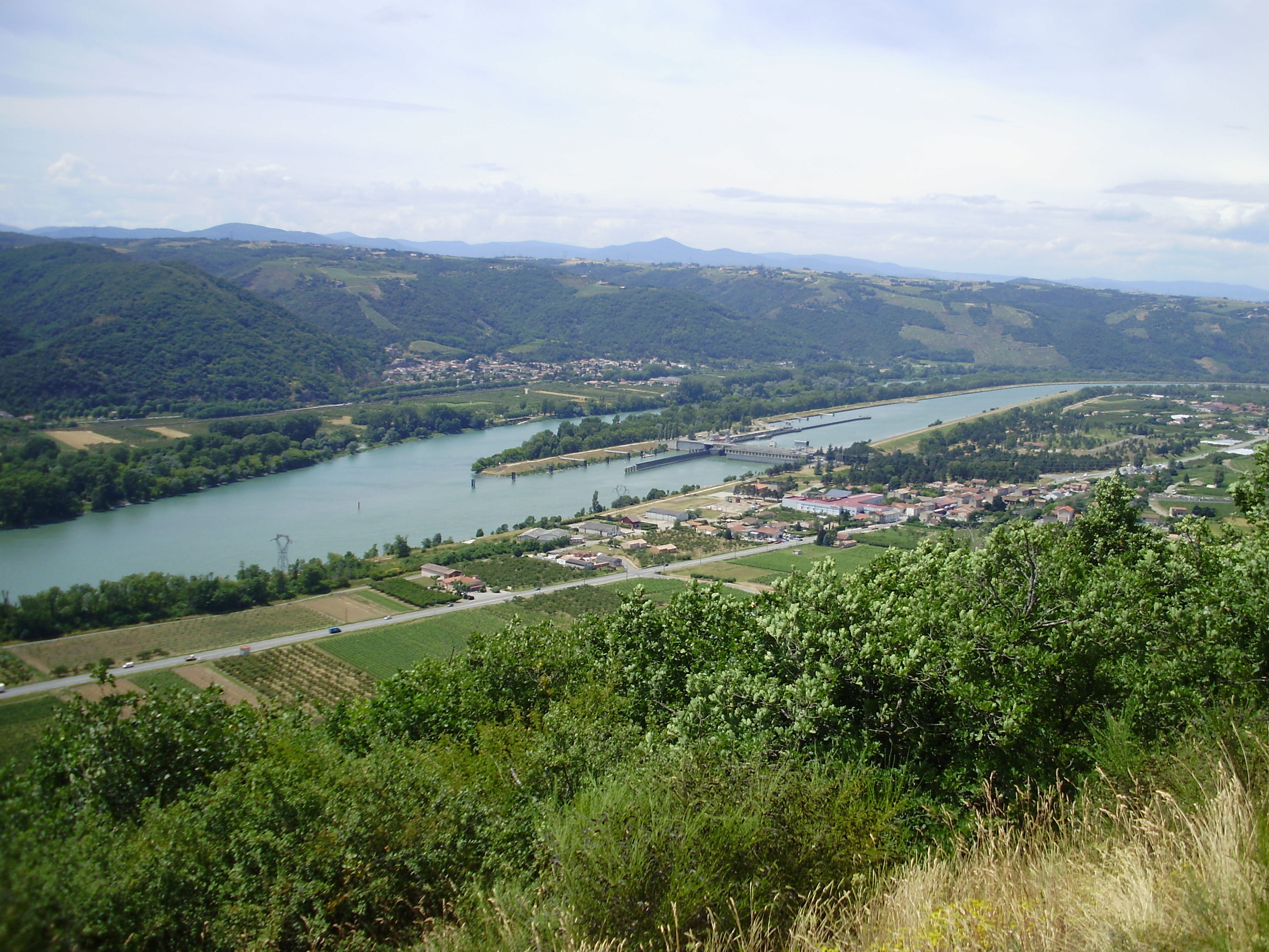 Vue du Belvédère des Méjeans
