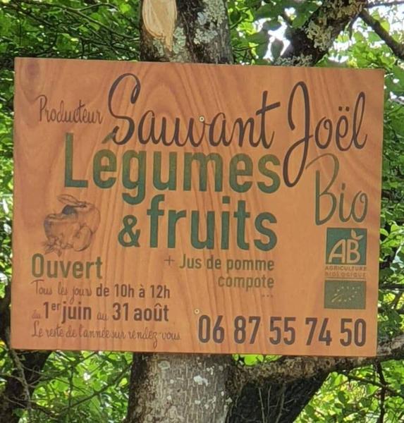 Sauvant Joël - bio fuits and vegetables