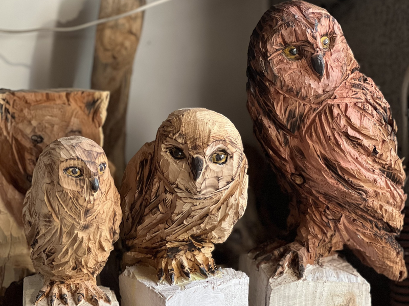 Atelier de scultpure sur bois - Paul Crochat_Montrond-les-Bains