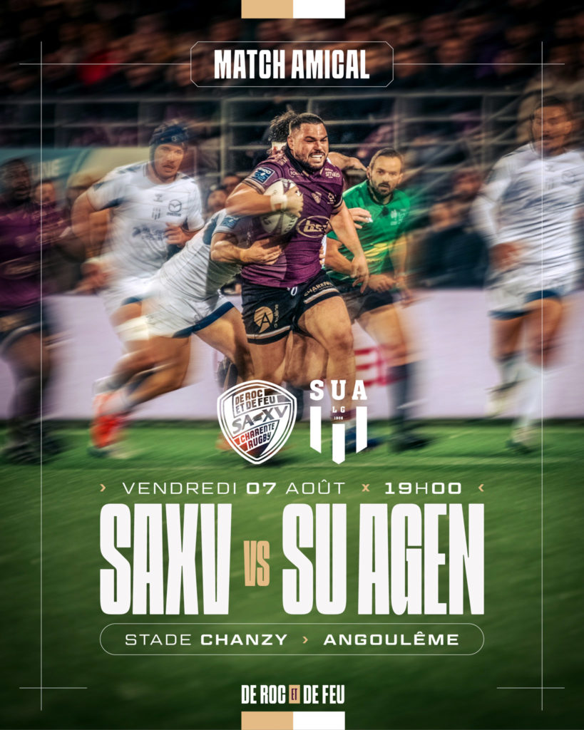 Match amicale SAXV vs SU Agen