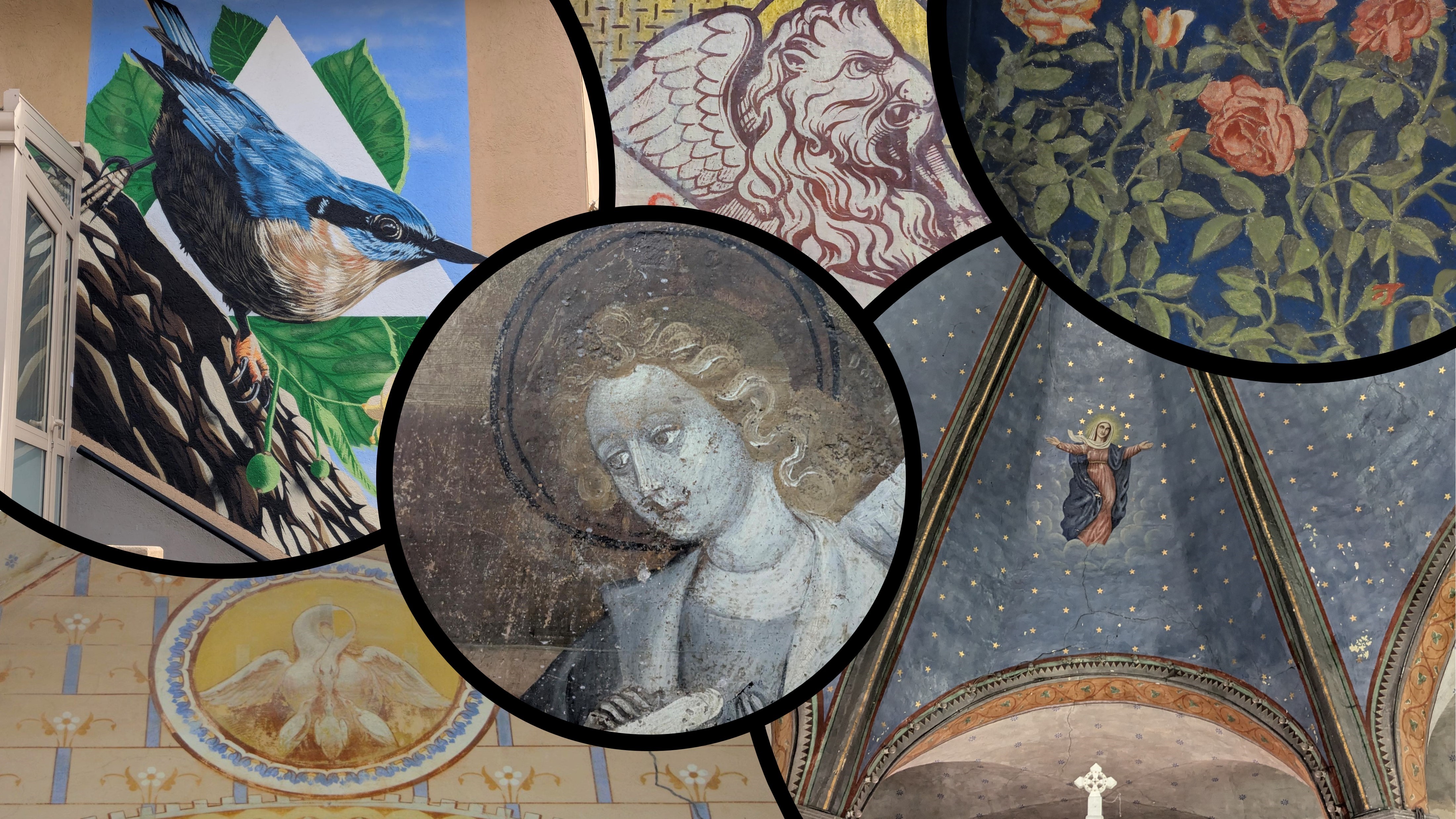 Exposition : de la chaux à l'aérosol, les techniques de la peinture murale