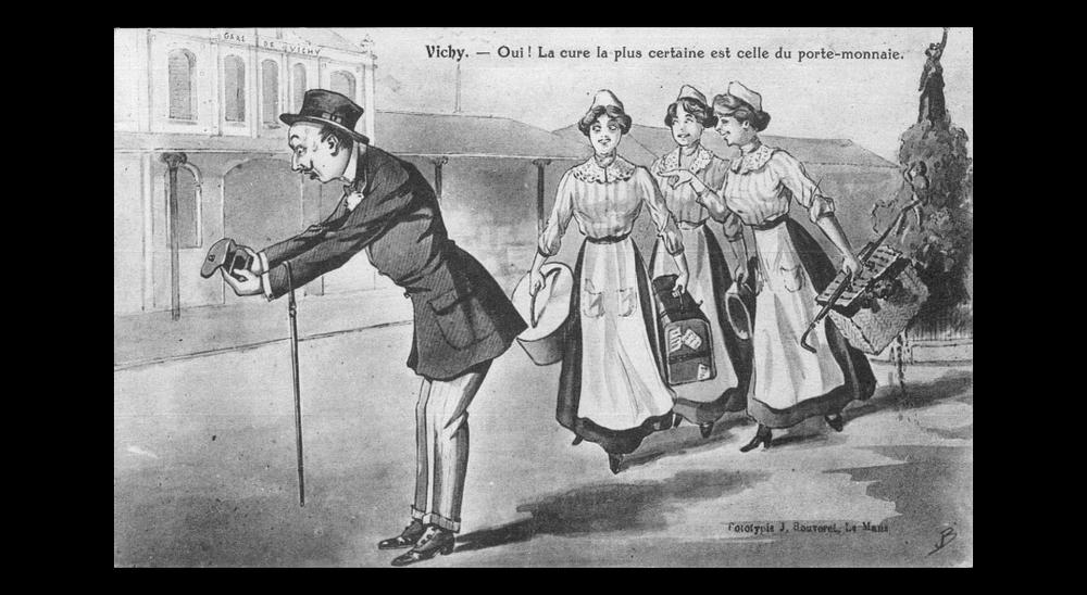 Visite anim&eacute;e "Les dessous coquins d'une cure &agrave; Vichy sous le Second Empire"